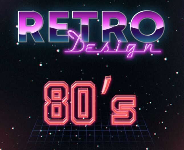 10 Free 80s Text Effects-min