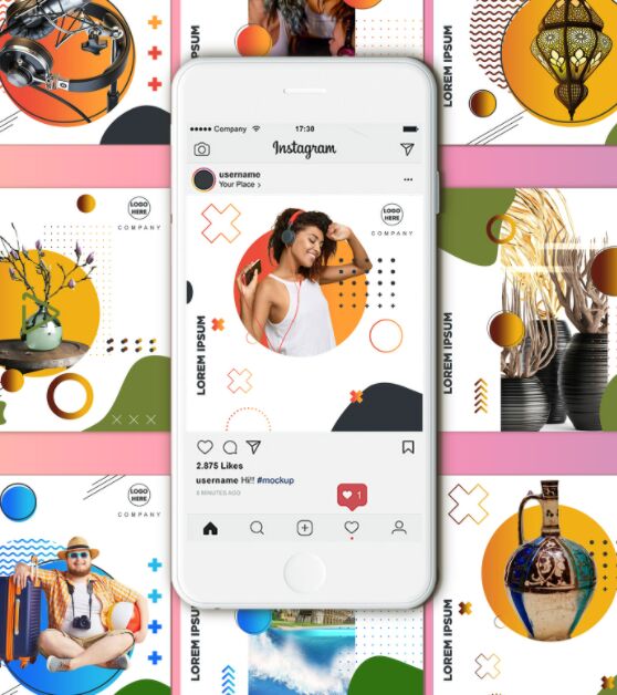 12 Instagram Post & Ads Templates