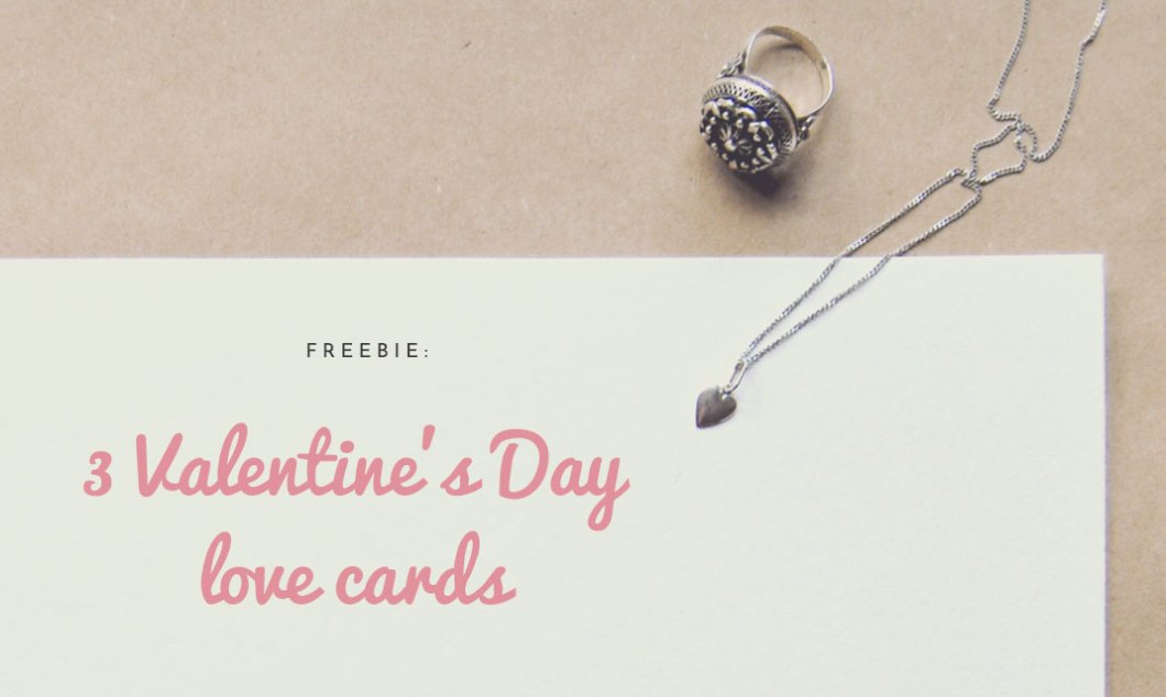 3 Valentine's Day Love Cards