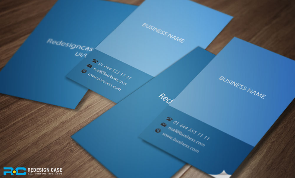5 FLAT BUSINESS CARDS