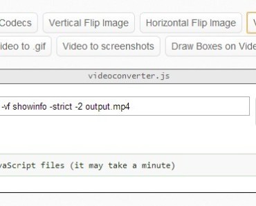 A Javascript Library For Converting Videos In Your Browser - videoconverterJS