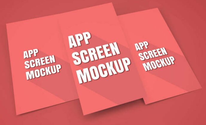 App Screen Showcase Mockup Vol.5