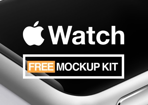 Apple Watch Free Mockups Kit