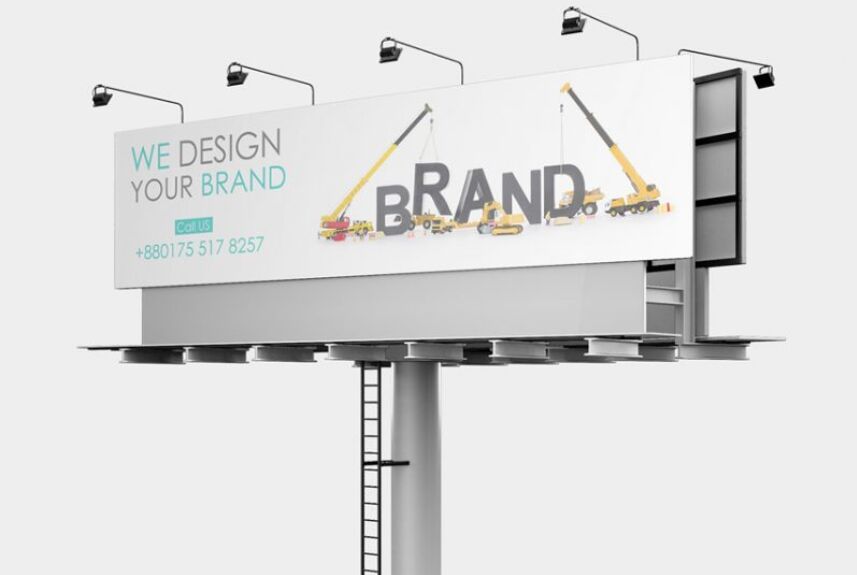 Billboard Mockup Design Free