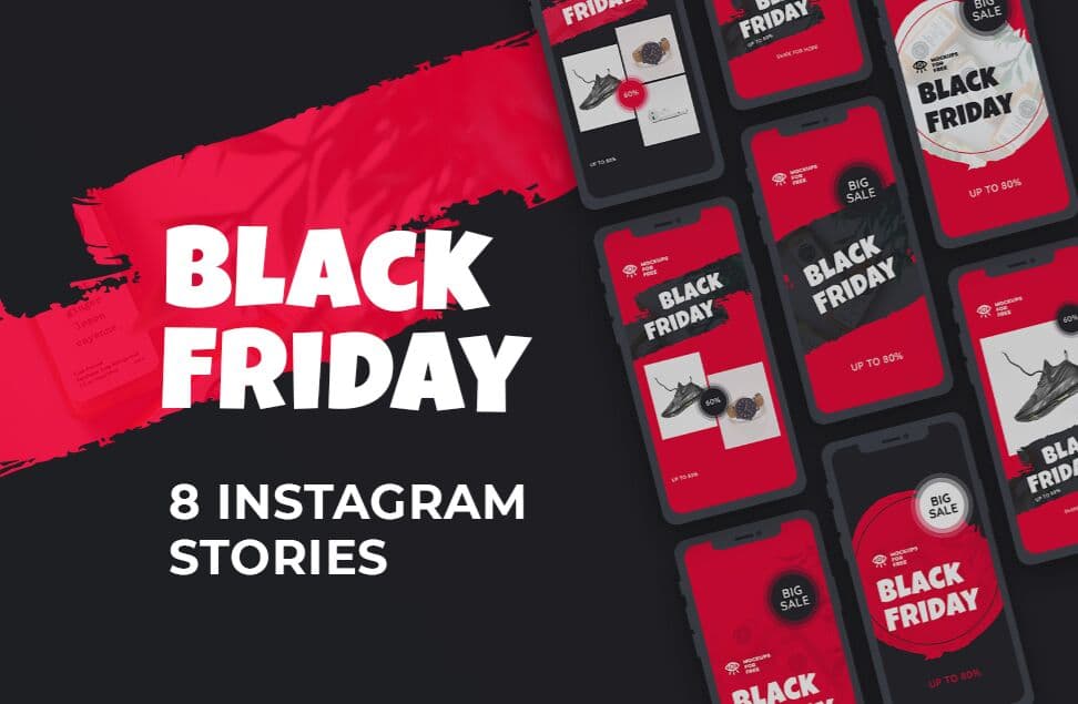 Black Friday Instagram Stories Template