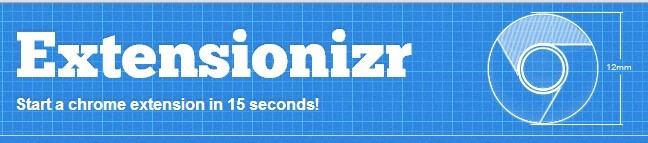 Create A Chrome Extension In 15 Seconds - Extensionizr
