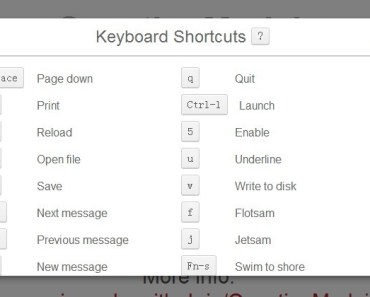 Creating A Shortcut Keys Modal Window For Your App Using QuestionMarkjs