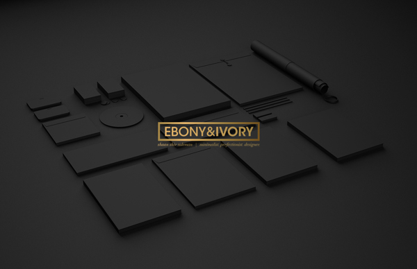 Ebony & Ivory. Branding Mockup