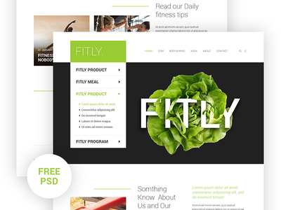 Fitly Landing page