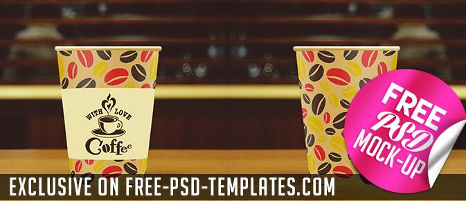 Free Coffee Cup Mock-up