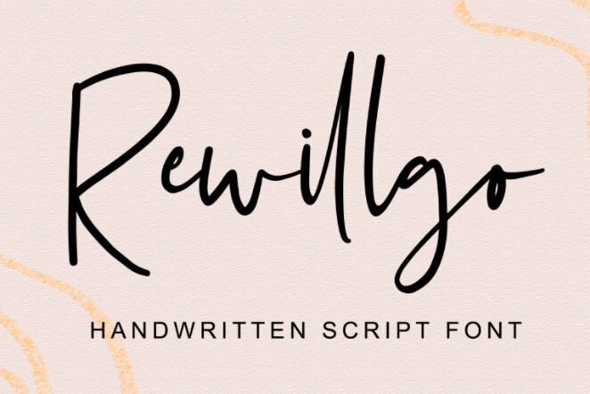 FREE Handwritten Script Font