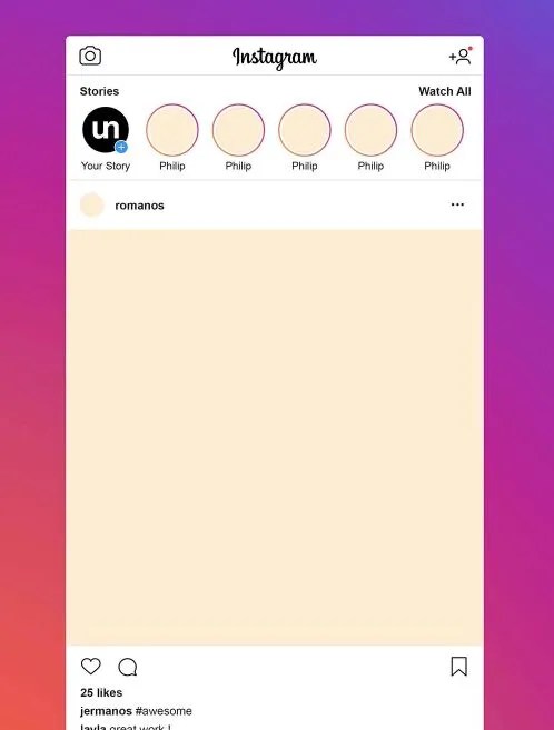 Free Instagram Post Mockup (PSD)-min