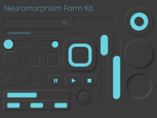 Free Neuromorphism Form Kit