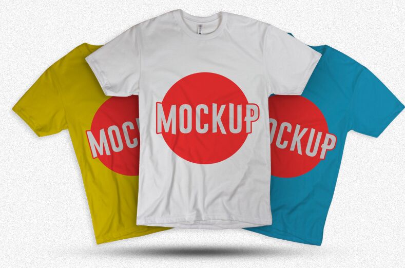 Free T-shirt Mockup For Photoshop PSD