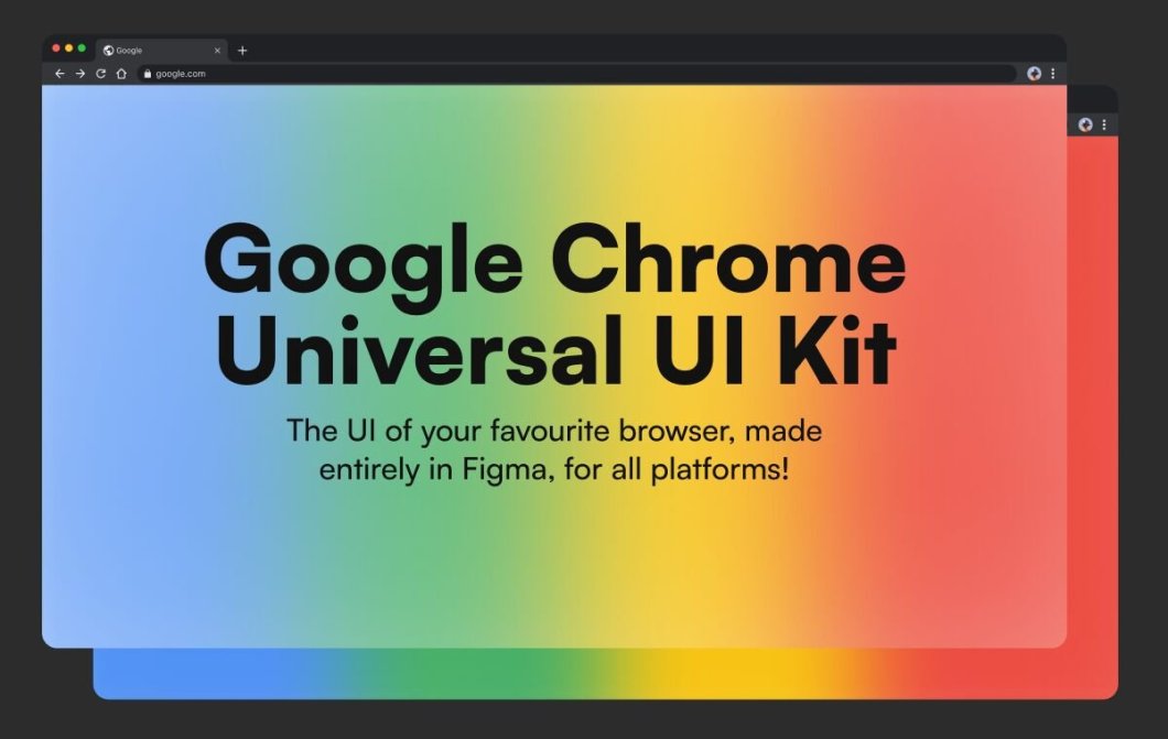 Google Chrome Universal UI Kit