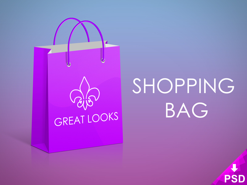 Great Looks Shopping Bag Mock-up