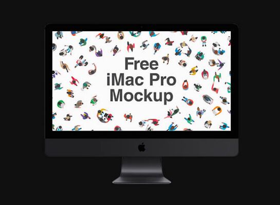 IMac Pro Mockup PSD Vol. 1