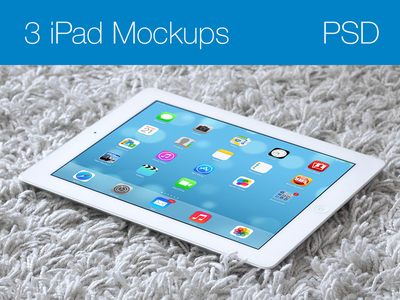 iPad Mockups PSD