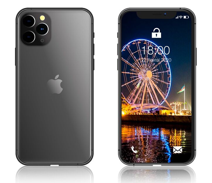 iPhone 11 Pro (Front And Back) Mockup