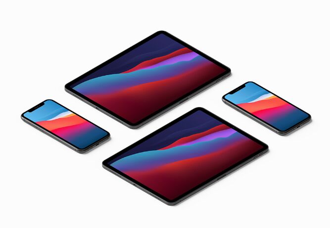 iPhone 11 Pro Max and iPad Pro Mockup