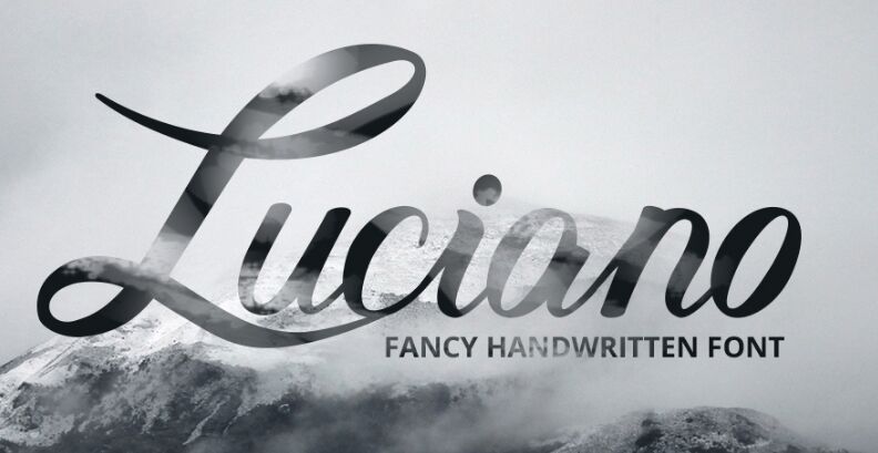 Luciano (Free Font)