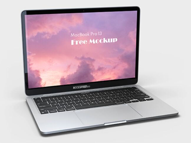 MacBook Pro 13 Mockup in PSD