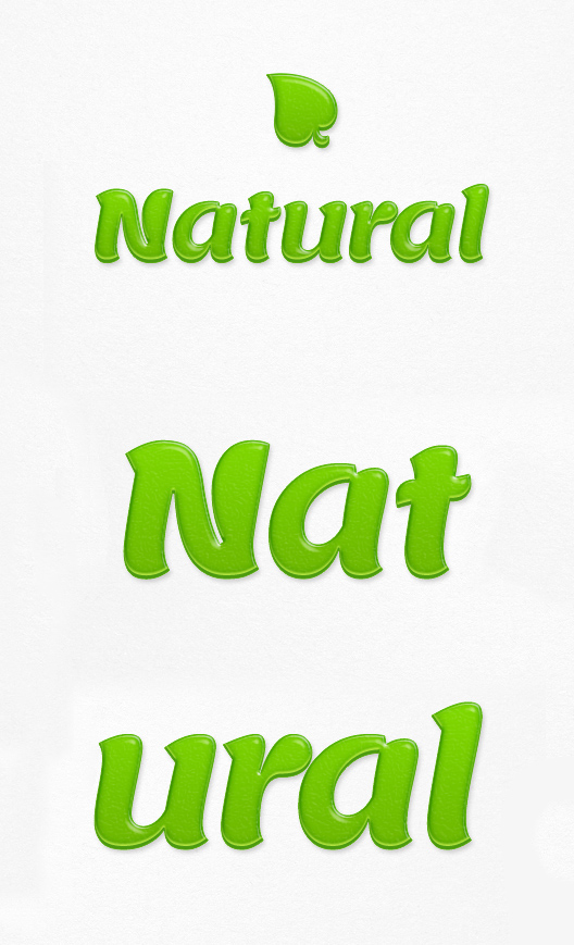 Natural Text Effect