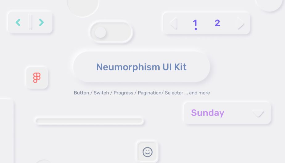 Neumorphism UI Kit Figma
