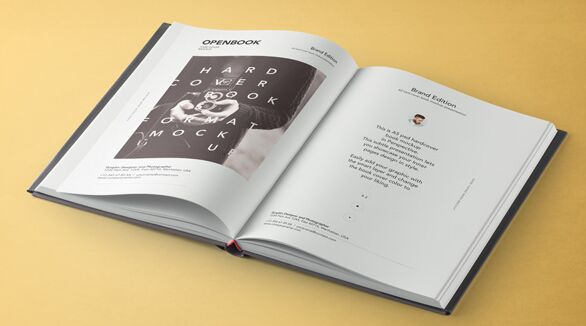 Psd Dust Jacket Book Mockup Vol3