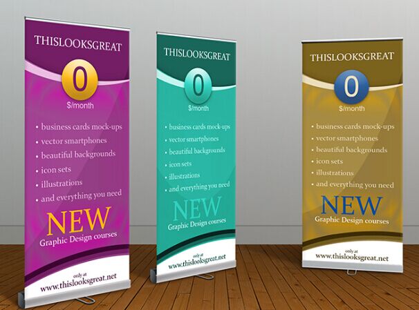 Rollup Banners Mockup