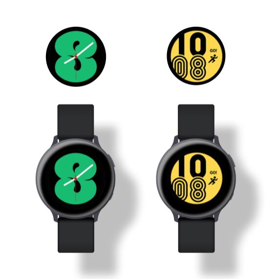 Samsung Watch Active 2 Template Figma
