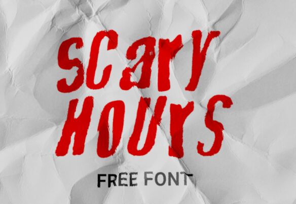 ScaryHours FREE FONT