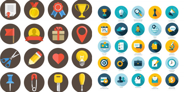 SEO Services Icons Collection