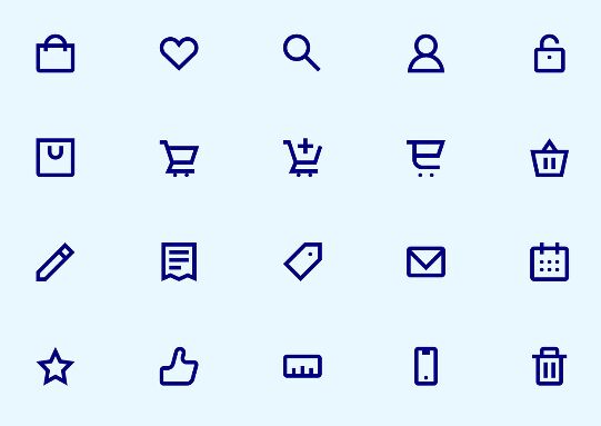 Shopicons Free E-Commerce Icon Set