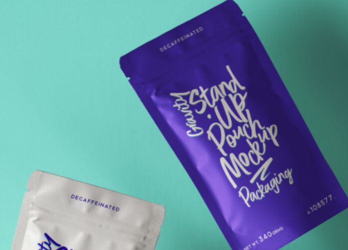 Stand-Up Psd Pouch Packaging Mockup