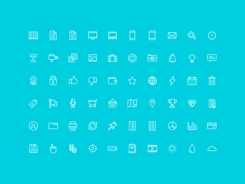 The Nice and Serious UI Icon Set