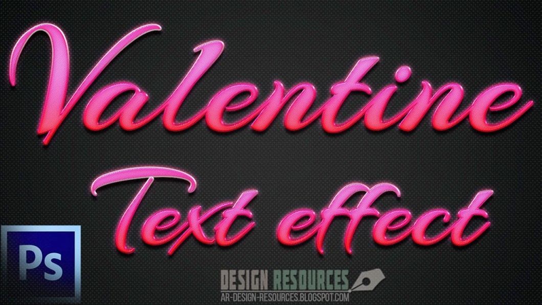 Valentine Text Effect