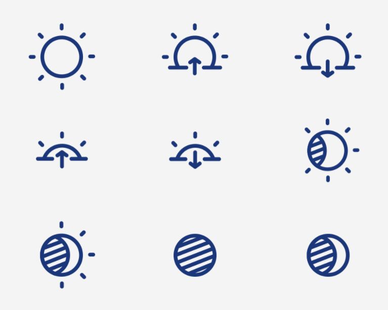 Weather Vector Iconset