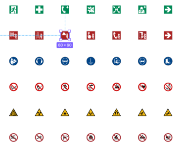 220+ ISO 7010 Registered Safety Signs