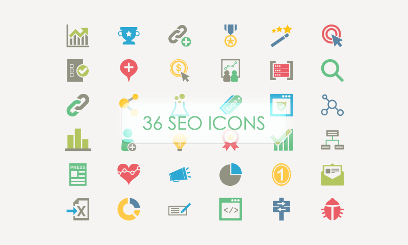 36 SEO Vector Icons