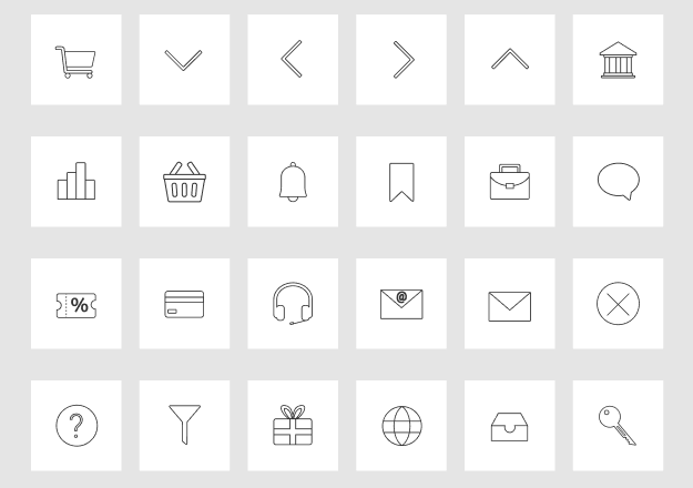 51 eCommerce Icons Pack