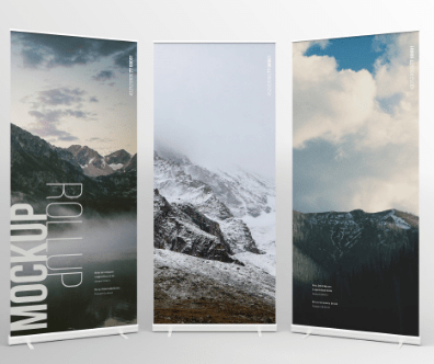7+ Free Rollup Banner Mockups