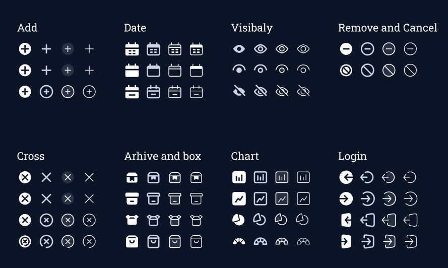 820+ UI Icons Figma
