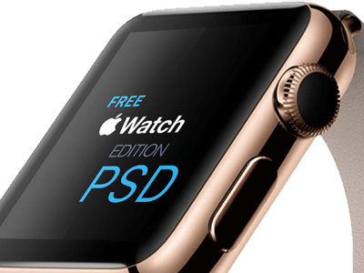 Apple Watch Free PSD