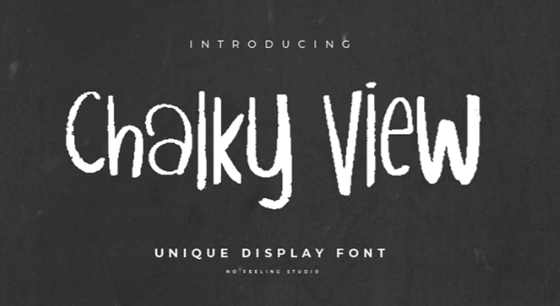 Chalky View Font