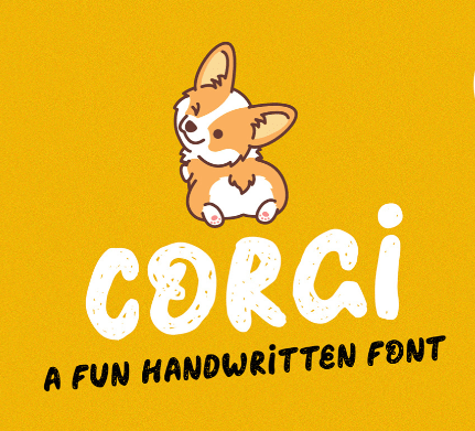 CORGI free font