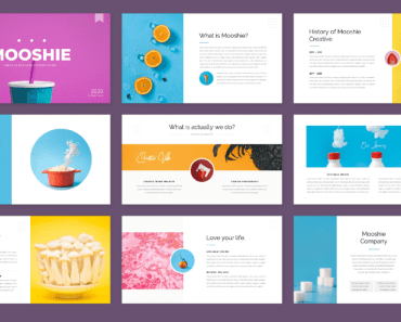 Creative Business Presentation Template Preview