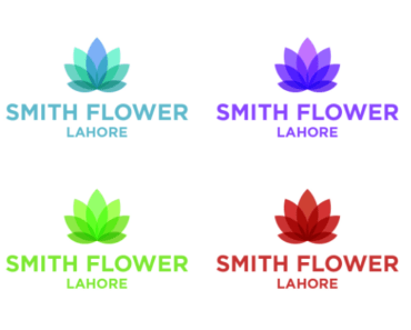 Creative Flower Logo Template For Adobe Illustrator