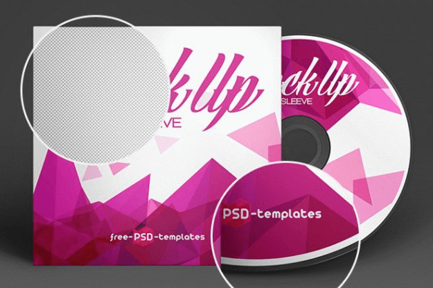 FREE CD SLEEVE MOCK-UP IN PSD