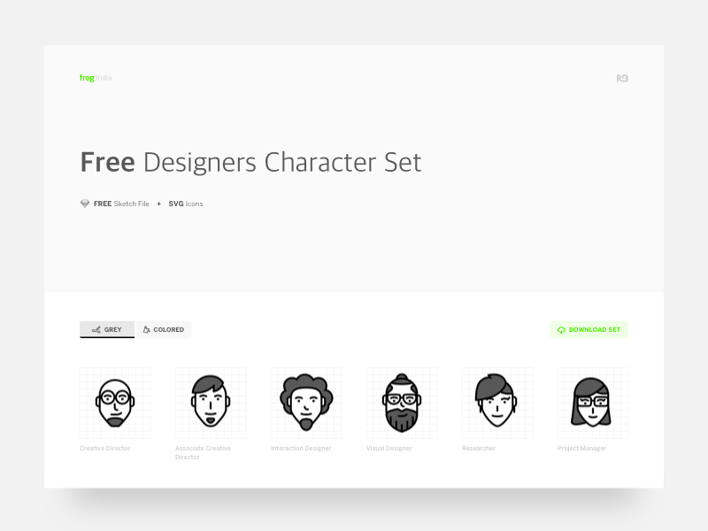 FREE Design Characters icons